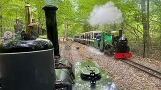 Ruislip Lido Railway  May 2023 Gala [upl. by Ahsirahc]