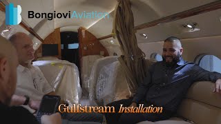 Gulfstream G550 Bongiovi Speakerless Audio System Installation [upl. by Petr677]