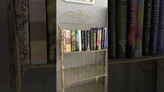 organize my bookshelf with me Pulled my books out of storage to get back into reading booktube [upl. by Ahtan412]