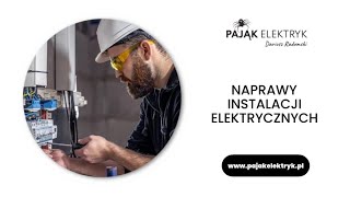 Naprawy instalacji elektrycznych Pająk Elektryk Dariusz Radomski Laski [upl. by Nesral]