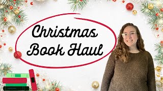 Christmas book haul Come see what I got for only 7 [upl. by Riggins637]