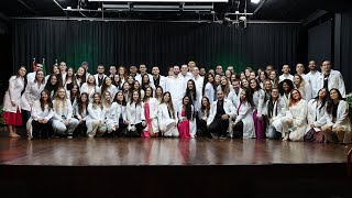 Cerimônia do Jaleco recepciona novos alunos do curso de Medicina [upl. by Garlen170]