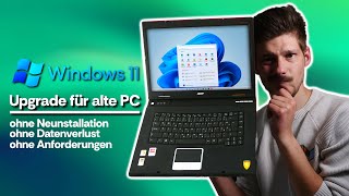 Windows 10 auf Windows 11 24H2 upgraden ohne TPM  ohne Systemanforderungen amp ohne Datenverlust [upl. by Lissak421]