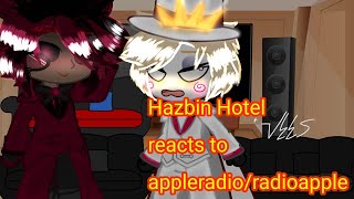 Hazbin Hotel  the Vees reacts to appleradioradioapple  READ DESCRIPTION [upl. by Halette]