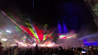 Lasershow zum Lichterfest 2024 in Halle [upl. by Prissie520]