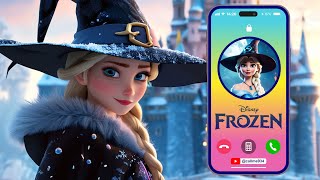 HALLOWEEN CALL FROM ELSA 🦇🎃 Frozen Elsa 🎃🦇 [upl. by Yreved]