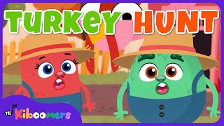 Were Going on a Turkey Hunt Adventure  The Kiboomers Circle Time Songs for Preschool [upl. by Wehttam200]