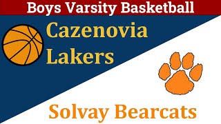 Boys Varsity Basketball vs Solvay  01172023 [upl. by Conn941]