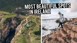 Most Beautiful Places in Ireland  Giants Causeway amp Dark Hedges [upl. by Eanrahc]