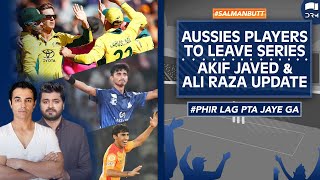 AUS PLAYERS TO LEAVE SERIES  AKIF AND ALI RAZA UPDATE [upl. by Anayek]