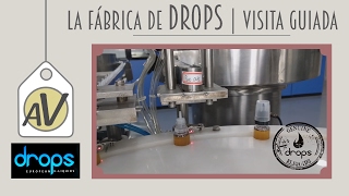 LA FÁBRICA DE DROPS eLiquids  REPORTAJE EXCLUSIVO  Visita guiada [upl. by Ashelman206]