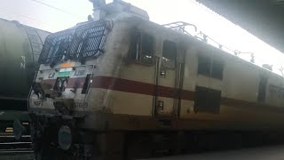 dr ambedkar nagar prayagraj express vlog vlogs travelvideo crossingstation ujjain [upl. by Ursas]