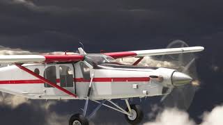 The Bush Pilots ▪ Epic storm in Papua New Guinea ▪ Flight to Tarabo and Leron Plains ▪ MSFS 2020 [upl. by Anhsirk]