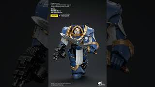 Warhammer The Horus Heresy，UltraMarines Cataphractii Terminator Squad，Sergeant w Power Sword [upl. by Ynna408]