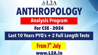 L2A Learn to Achieve I Our Results Speak for Themselves anthropology anthropologycoaching upsc [upl. by Alset]