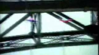 Reebok vs Nike Bungee Jumpers Commercial [upl. by Notlew779]