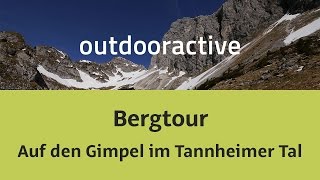 Bergtour im Tannheimer Tal Auf den Gimpel [upl. by Luise]