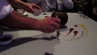 Alinea Dessert Plating [upl. by Notnyw]