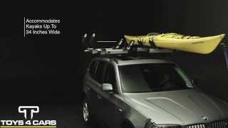 Thule Hullavator Kayak CarrierLoading System [upl. by Neilson847]