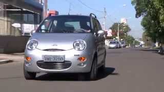 TEST DRIVE  CHERY QQ [upl. by Aerdnak430]