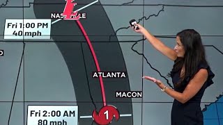 Tracking Helene Storm expected to have serious impacts on Georgia [upl. by Yokum]