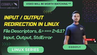 Linux Crash Course  Input Output redirection  StdIn  Stdout  Stderr  Linux Tutorial in Hindi [upl. by Euqinaj]