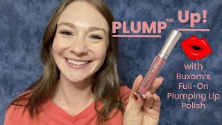 Buxom FullOn Plumping Lip Cream First Impression  Try On [upl. by Elsilrac]