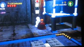 Lego Star Wars  Jabbas palace all minikit walkthrough and cheats [upl. by Adnhoj]