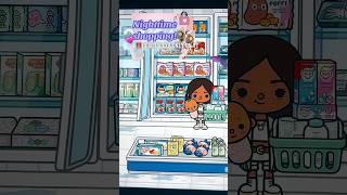 Nighttime shopping with baby💓💓 toca shopping tocaworld tocaboca heartalexa [upl. by Schwejda]