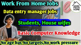 Google requitment 2024  Work From Home jobs  work from home jobs in telugu  free job search [upl. by Aniroz761]