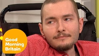 Worlds First Head Transplant Recipient Wants A Better Life  Good Morning Britain [upl. by Suoirtemed]