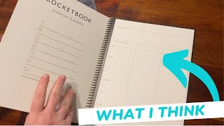 Could This Be Your New Favorite Planner Rocketbook Reusable Planner [upl. by Ilrak]