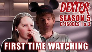 FIRST TIME WATCHING  Dexter Season 5  Episodes 1 amp 2  TV Reaction  The 5 to 7 Stages of Grief [upl. by Charpentier]