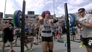 2012 CrossFit Games 2RM Front Squats from the Team Competition [upl. by Nicholle996]