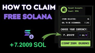 How To Claim Free Solana Reclaim Gas Fees [upl. by Neelloc]