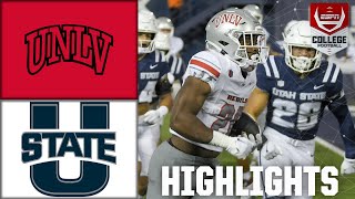 UNLV Rebels vs Utah State Aggies  Full Game Highlights  ESPN College Football [upl. by Assilla423]