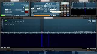 YouLoop Passive Magnetic Loop Antenna  VLF Reception of NAA  24 kHz from Cutler Maine USA [upl. by Reynold]