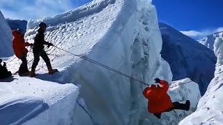 No Ladder No Problem Crevasse crossing [upl. by Essej708]