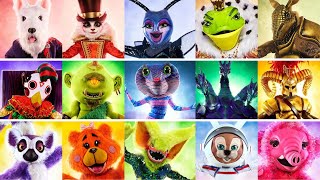 ALL MASKED SINGER REVEALS Season 7 [upl. by Kern786]