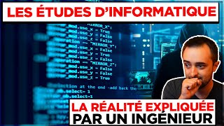 Les Etudes dinformatique EN FRANCE  Orientation Salaire Difficulté [upl. by Chin]