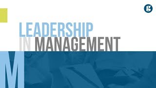 Leadership in Management [upl. by Htebazila206]