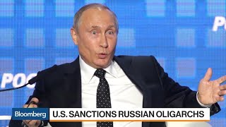 US Sanctions Russian Oligarchs [upl. by Notlem]