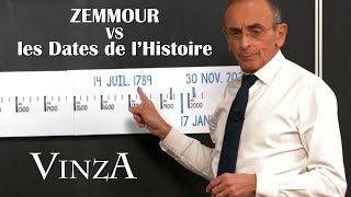 ZEMMOUR VS LES DATES DE LHISTOIRE [upl. by Ahsilad]