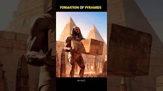 formation of pyramids science shorts [upl. by Kimon]