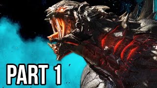 Evolve Gameplay Walkthrough  Part 1  MONSTER DOMINATION XB1PS4PC 1080p HD [upl. by Mazur57]