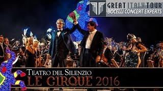 Teatro Del Silenzio 2016 Concert Tour [upl. by Ecreip]