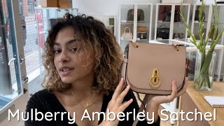 Mulberry Amberley Satchel Review [upl. by Eelahc888]