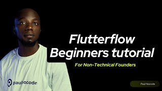 Flutterflow Beginners tutorial 2024  for nontechnical founders [upl. by Sirrom622]