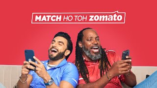 Ab IndiaaaIndia ka time hai  Ranveer Singh  Chris Gayle  Zomato  Cricket World Cup 2023 🇮🇳 [upl. by Anoniw]