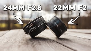 Canon 24mm VS Canon 22mm  Which One Is Right For You [upl. by Ireg468]